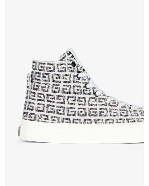 Givenchy White City High Top Sneakers for men