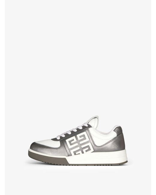 Sneaker G4 in pelle laminata di Givenchy in White
