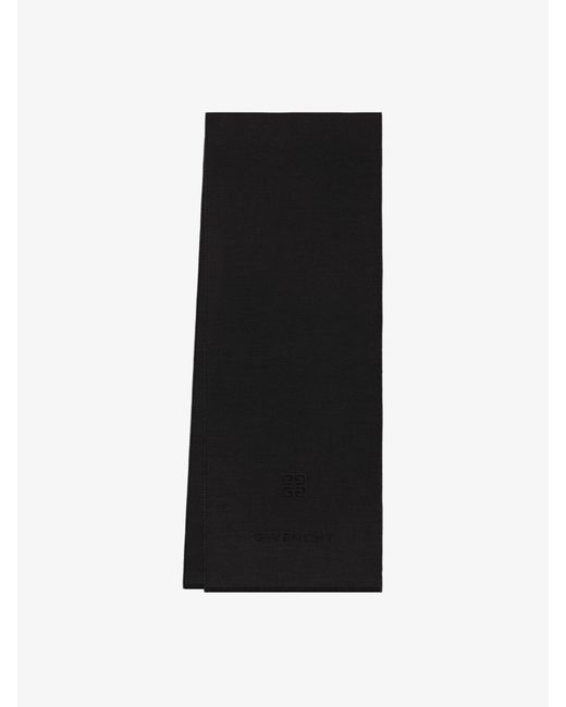 Sciarpa 4G in lana e cachemire. di Givenchy in Black da Uomo