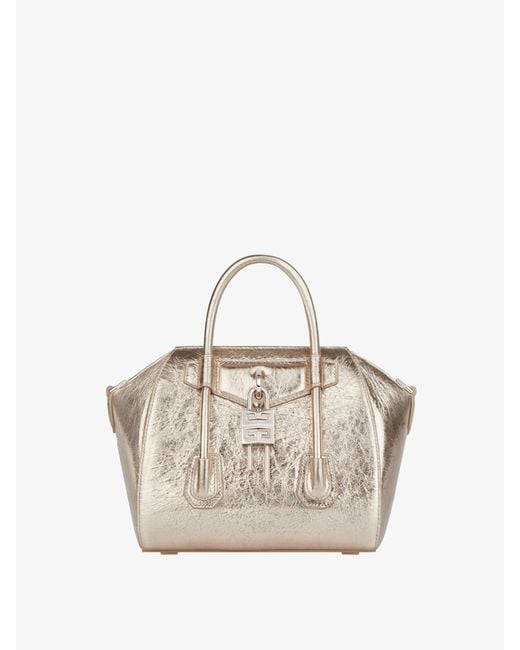 Givenchy Natural Mini Antigona Lock Bag