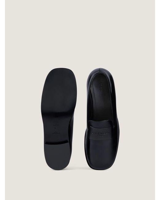Givenchy White Tux Loafers