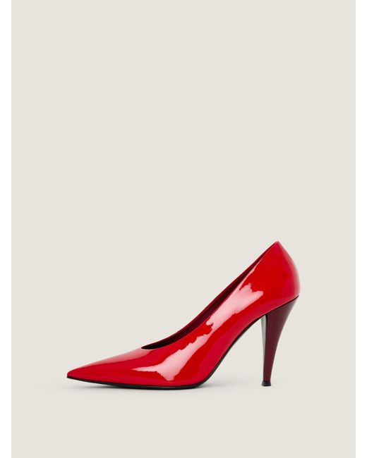 Givenchy Red Pointy Pumps
