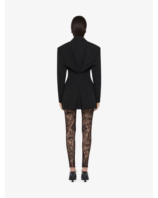 Leggings in pizzo chandelier di Givenchy in Gray