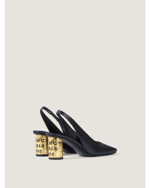 Givenchy Natural Tape Slingbacks