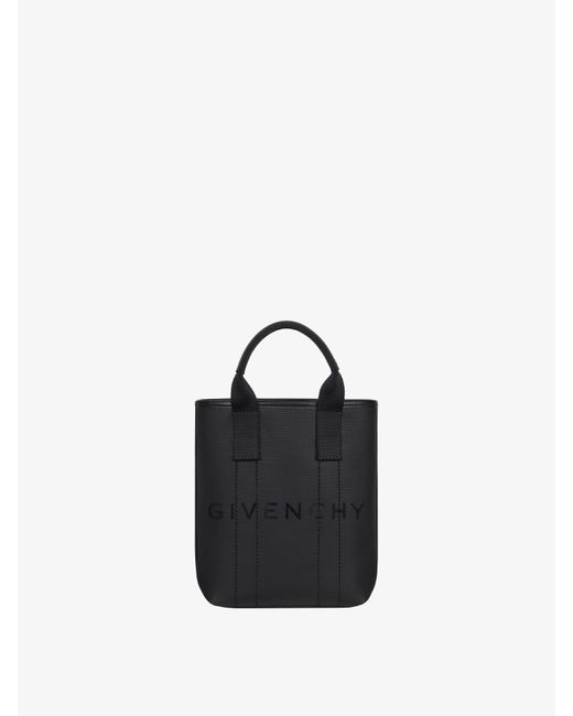 Givenchy Black Small G-Essentials Tote Bag for men