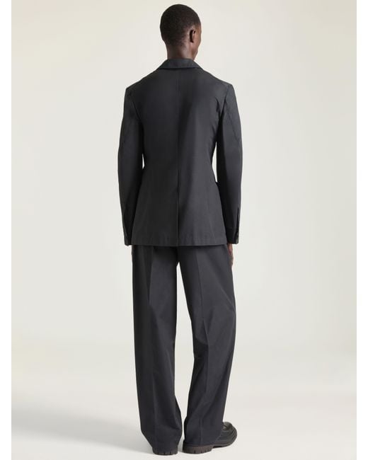 Givenchy Blue Couture Seam Double-Breasted Regular Jacket for men