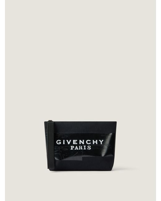 Givenchy White Tape Pouch
