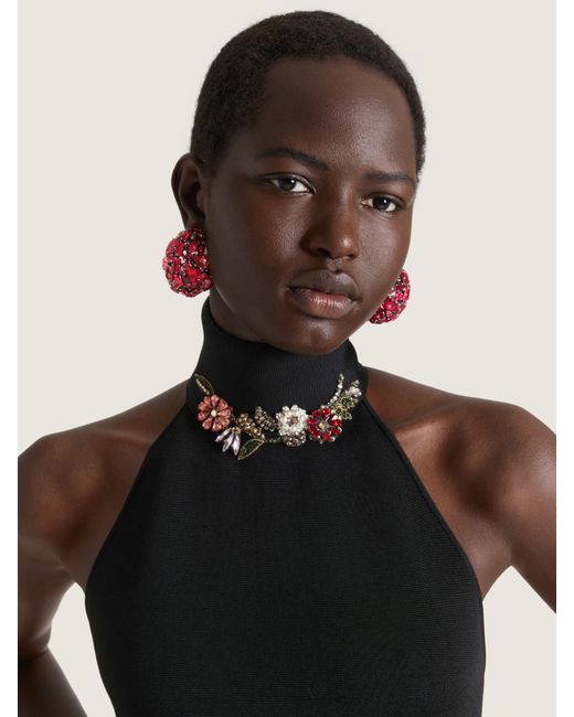 Givenchy Black Halterneck Top