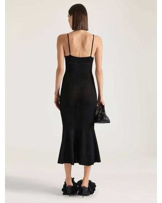 Givenchy Black Midi Dress