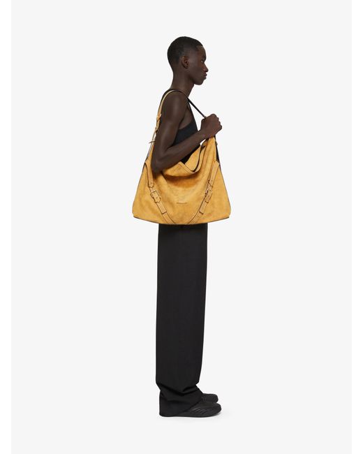 Givenchy Metallic Large Voyou Bag for men