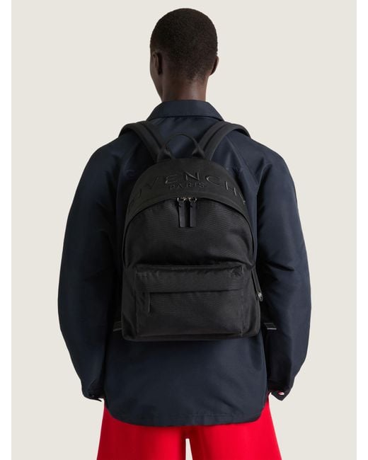 Givenchy Black Cargo Backpack for men