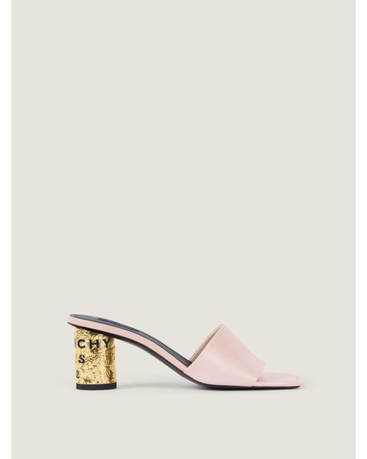 Givenchy Natural Tape Heeled Mules