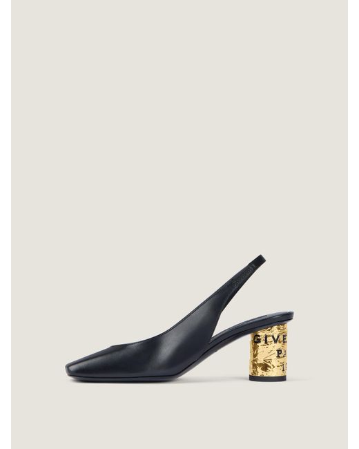 Givenchy Natural Tape Slingbacks