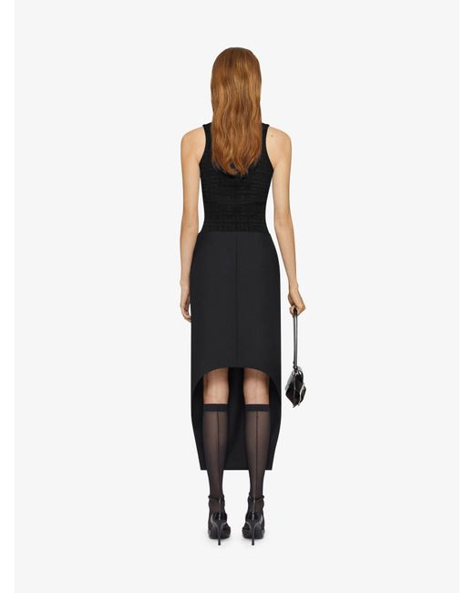 Canotta slim in jacquard 4G di Givenchy in Black