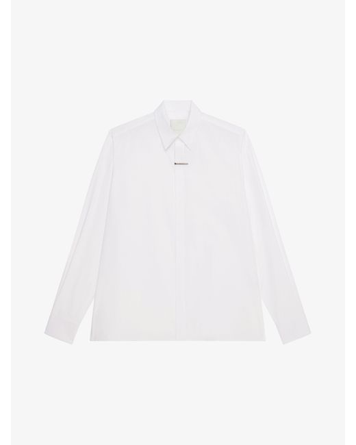 Givenchy White Boxy Fit Shirt for men