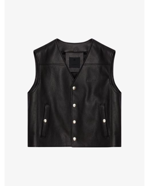 Givenchy Black Waistcoat for men