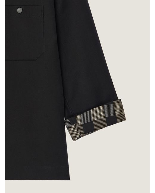 Givenchy Black Couture Seam Overshirt for men