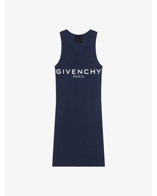 Givenchy Blue Archetype Tank Dress
