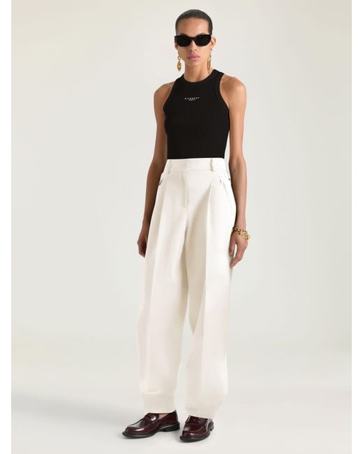 Givenchy Black Slim Fit Tank Top