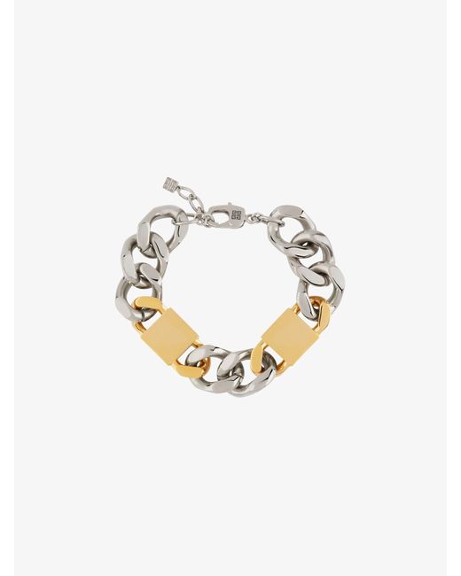 Givenchy White 4G Bracelet for men