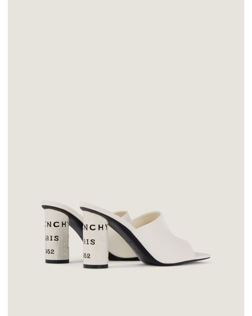 Givenchy Natural Tape Heeled Mules