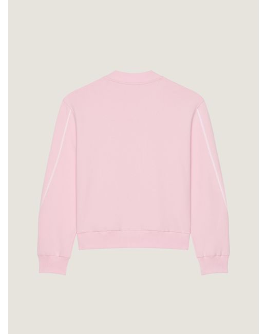 Givenchy Pink Couture Seam Sweatshirt for men