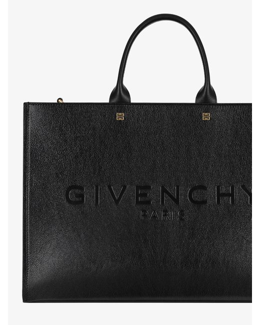 Cabas G-Tote médium en cuir Givenchy en coloris Black
