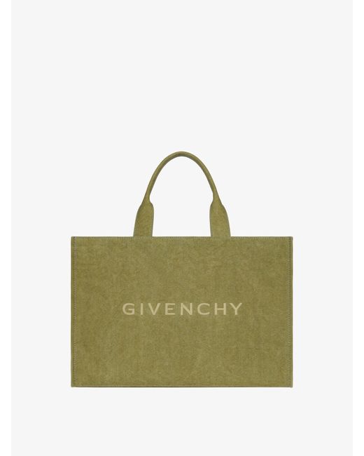 Tote bag in tela di Givenchy in Green da Uomo