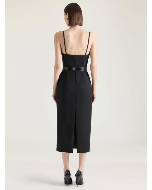 Givenchy White Sweetheart Neckline Dress