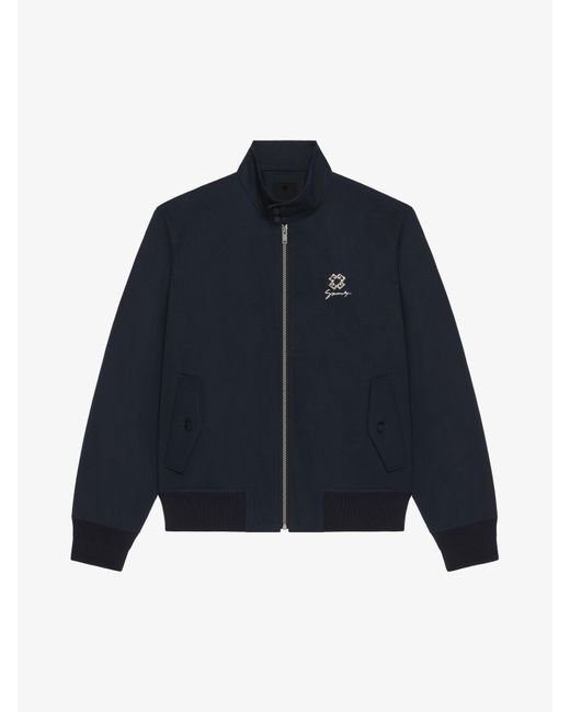 Givenchy Blue Harrington Jacket for men