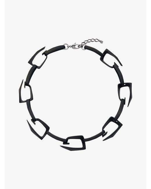 Givenchy Multicolor Large Giv Cut Necklace In Metal And Enamel for men