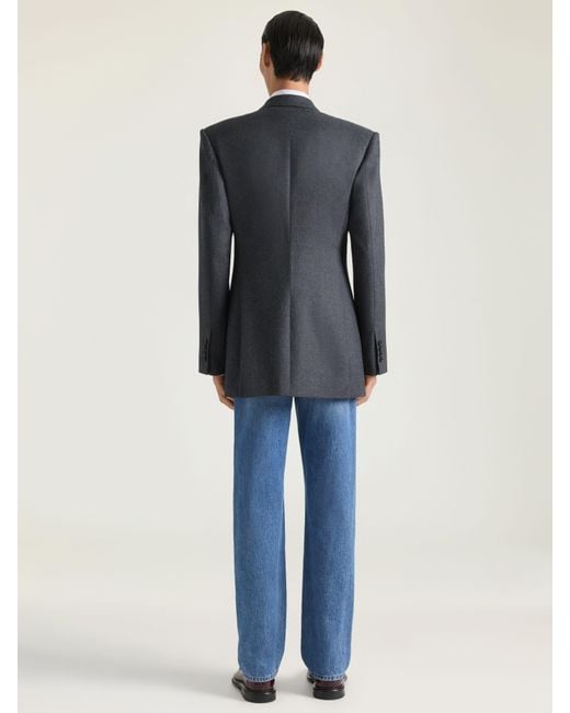Givenchy Blue Double-Breasted Jacket for men