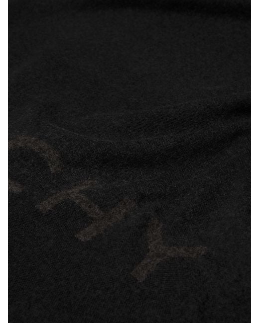 Givenchy Black Paris Scarf