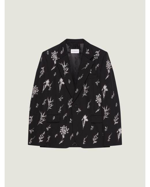 Givenchy Black Single Breasted Jacket