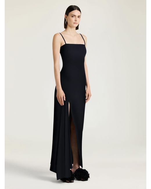 Givenchy White Sliced Long Slashed Dress