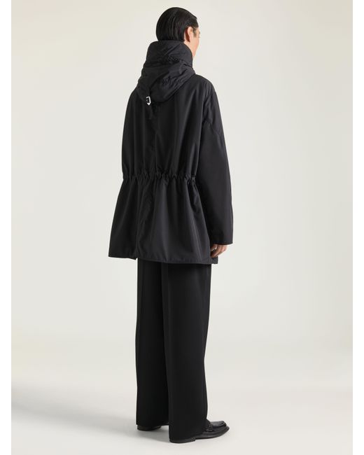 Givenchy Black Couture Seam Parka for men