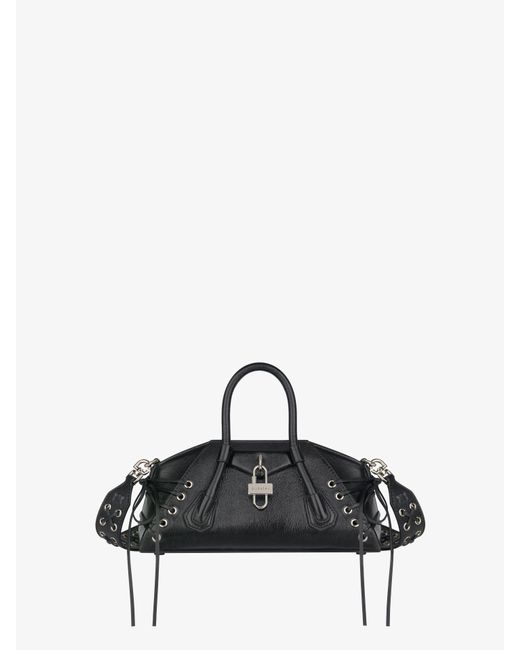 Givenchy Black Mini Antigona Stretch Bag