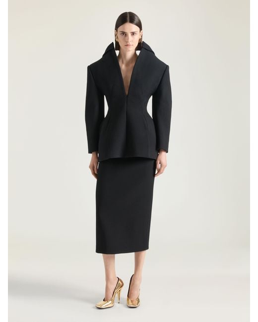 Givenchy Black Back-To-Front Jacket