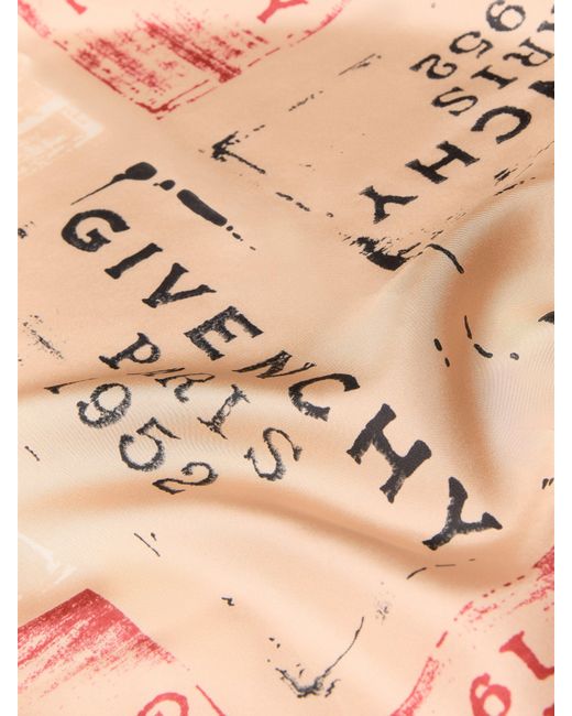 Givenchy Natural Stamp Shawl