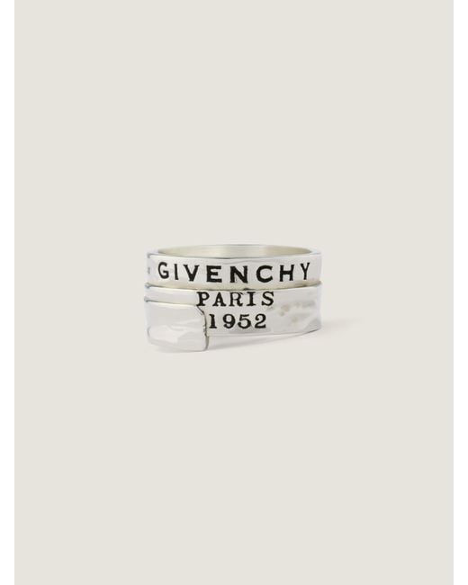 Givenchy Natural Tape Ring for men