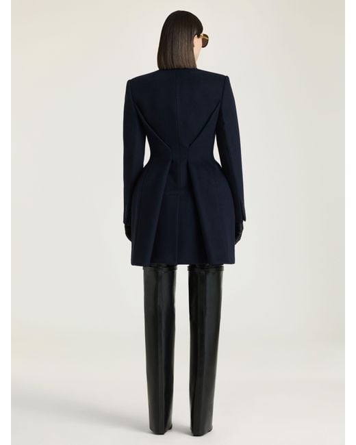 Givenchy Blue Pinch Coat