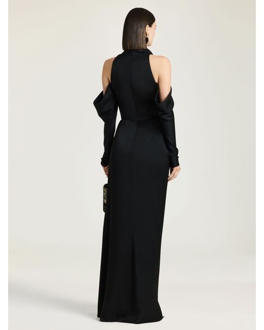 Givenchy Black Draped Dress