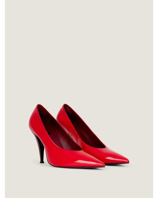 Givenchy Red Pointy Pumps