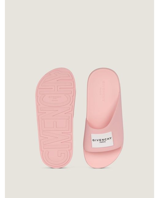Givenchy Natural Label Slide Mules
