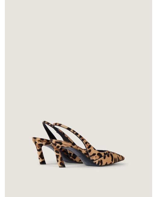 Givenchy Natural Spiky Slingbacks