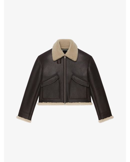Givenchy Black Aviator Jacket for men