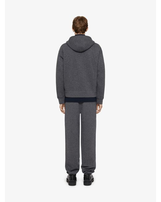 Pantaloni da jogging in lana e cachemire di Givenchy in Gray da Uomo
