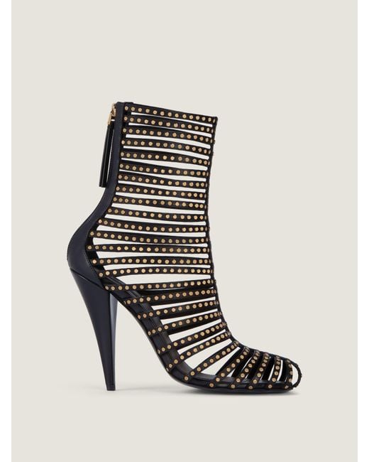 Givenchy Black 95 Embellished Leather Ankle Boots