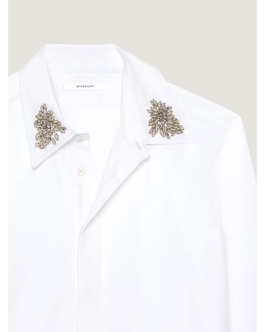 Givenchy White Slim Shirt for men