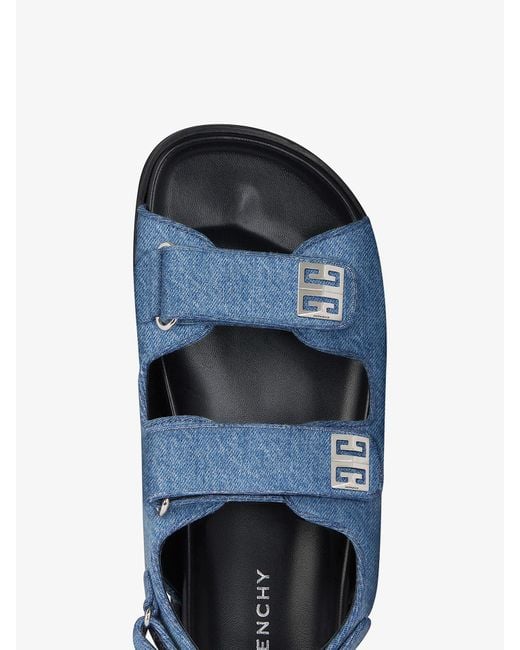 Givenchy Blue 4G Sandals
